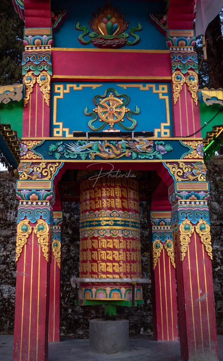 Buddhist Big Prayer Wheel Free Stock Photo Powered By Contributor