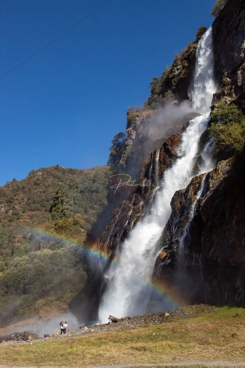 nuranang-falls-blue-sky-rainbow